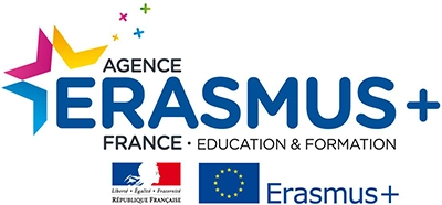 Logo agence erasmus+
