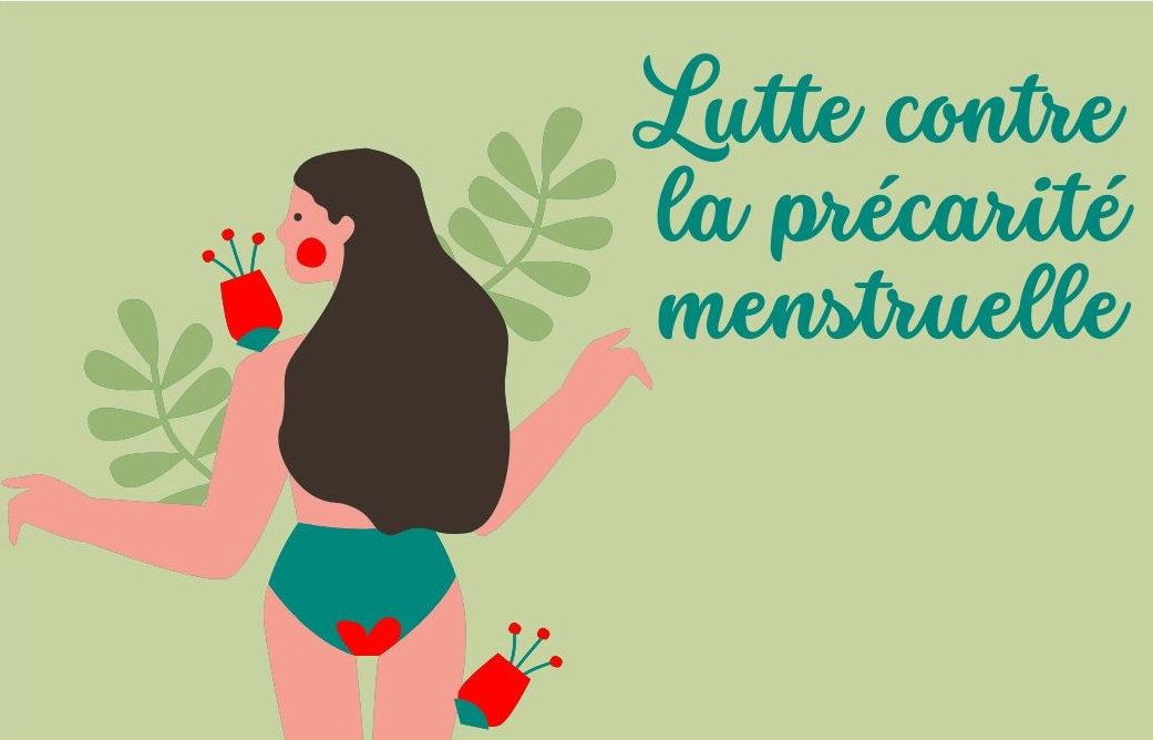 Collecte solidaire contre la précarité menstruelle
