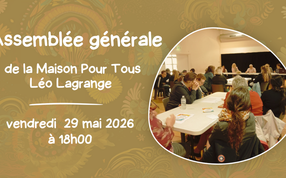 Assemblée générale de la Maison Pour Tous