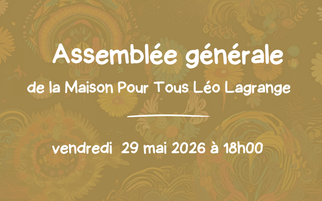 Assemblée générale de la Maison Pour Tous